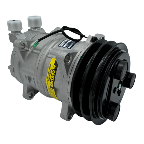 COMPRESOR TIPO TM16 12V 2 RANURAS MONTAJE OREJAS 135MM 3 GOMAS