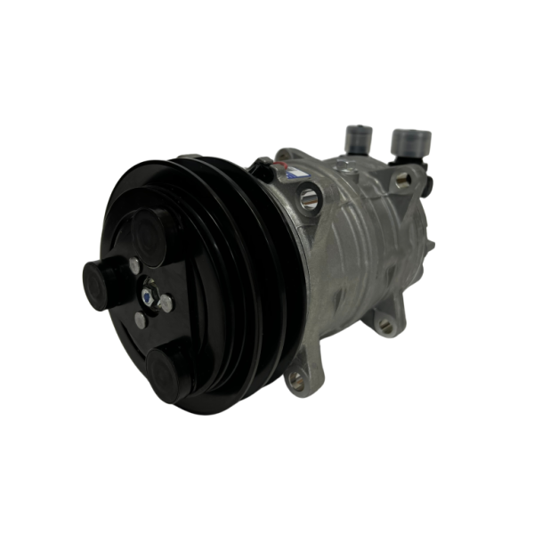 COMPRESOR QP16 2 RANURAS 12V 135MM MONTAJE OREJAS 3 GOMAS
