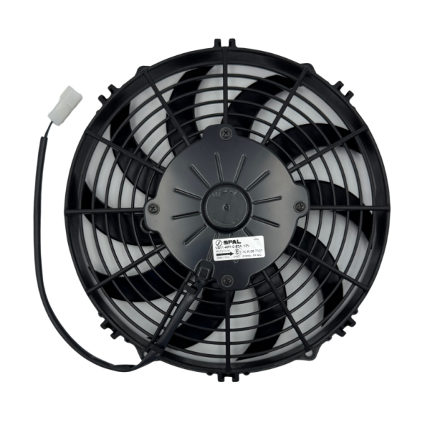 MOTOVENTILADOR DE CONDENSADOR SPAL 10" 12V EXTRACTOR CURVA TK V SERIES