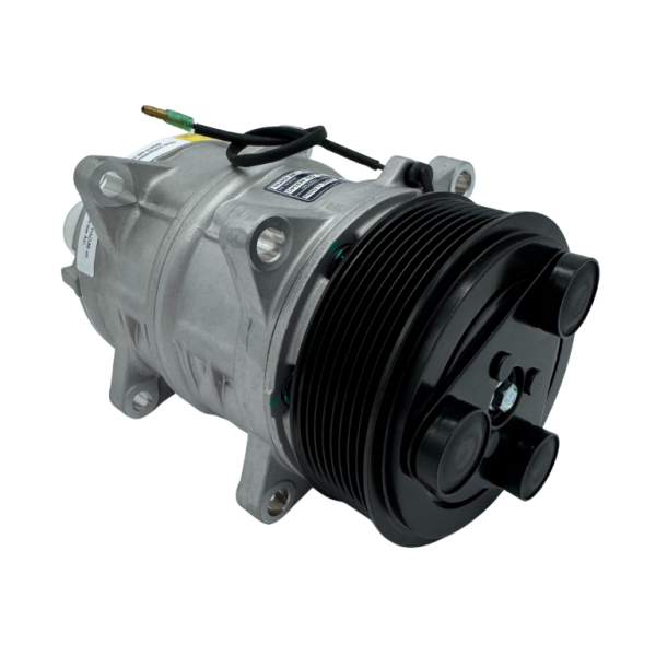 COMPRESOR TIPO TM16 8 RANURAS 12V MONTAJE OREJAS 119MM