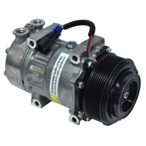 Compresor Tipo Sd7H15 8 Ranuras 12V Montaje Directo 119Mm