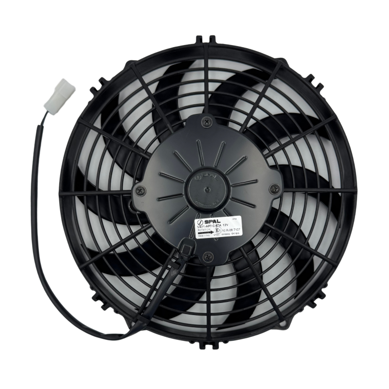 Motoventilador De Condensador Spal Original 10" 12V Extractor Curva Thermo King V Series