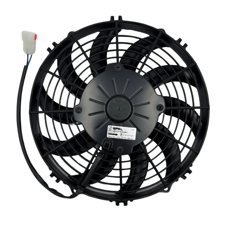 Motoventilador Spal 10 Pulgadas 24v Soplador Aspa Curva 30100456