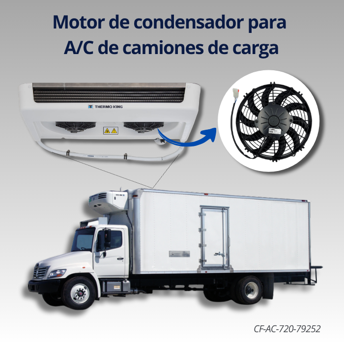 Motoventilador Spal 10 Pulgadas 24v Soplador Aspa Curva 30100456 - Imagen 4