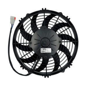 Ventilador Condensador Spal Original 10" 12V Extractor Aspa Curva Thermo King V Series