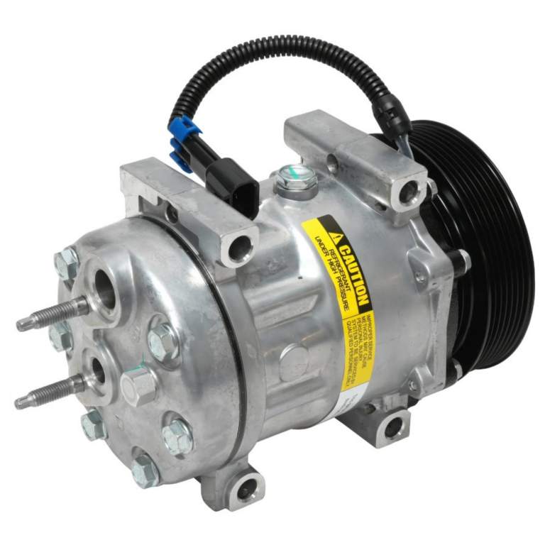 Compresor A/C 7 Ranuras 12V UAC CO 4577C Sanden 4577 - Imagen 2