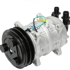 Compresor Tipo Tm16 24V 2 Ranuras Montaje Orejas 3 Gomas 135 Mm