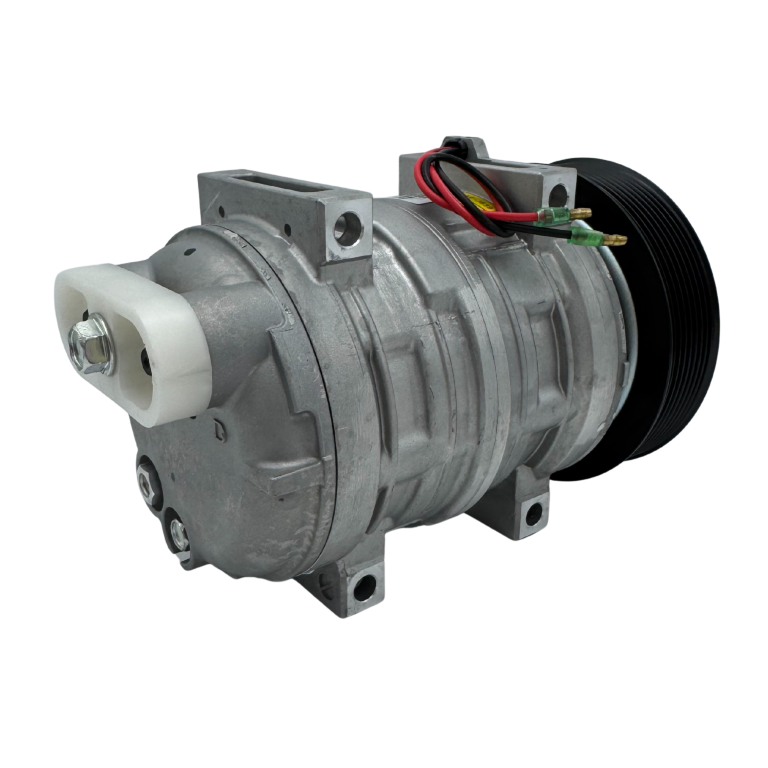 Compresor A/c Tm21 8 Ranuras 12v Valeo Original 10357244 - Imagen 2